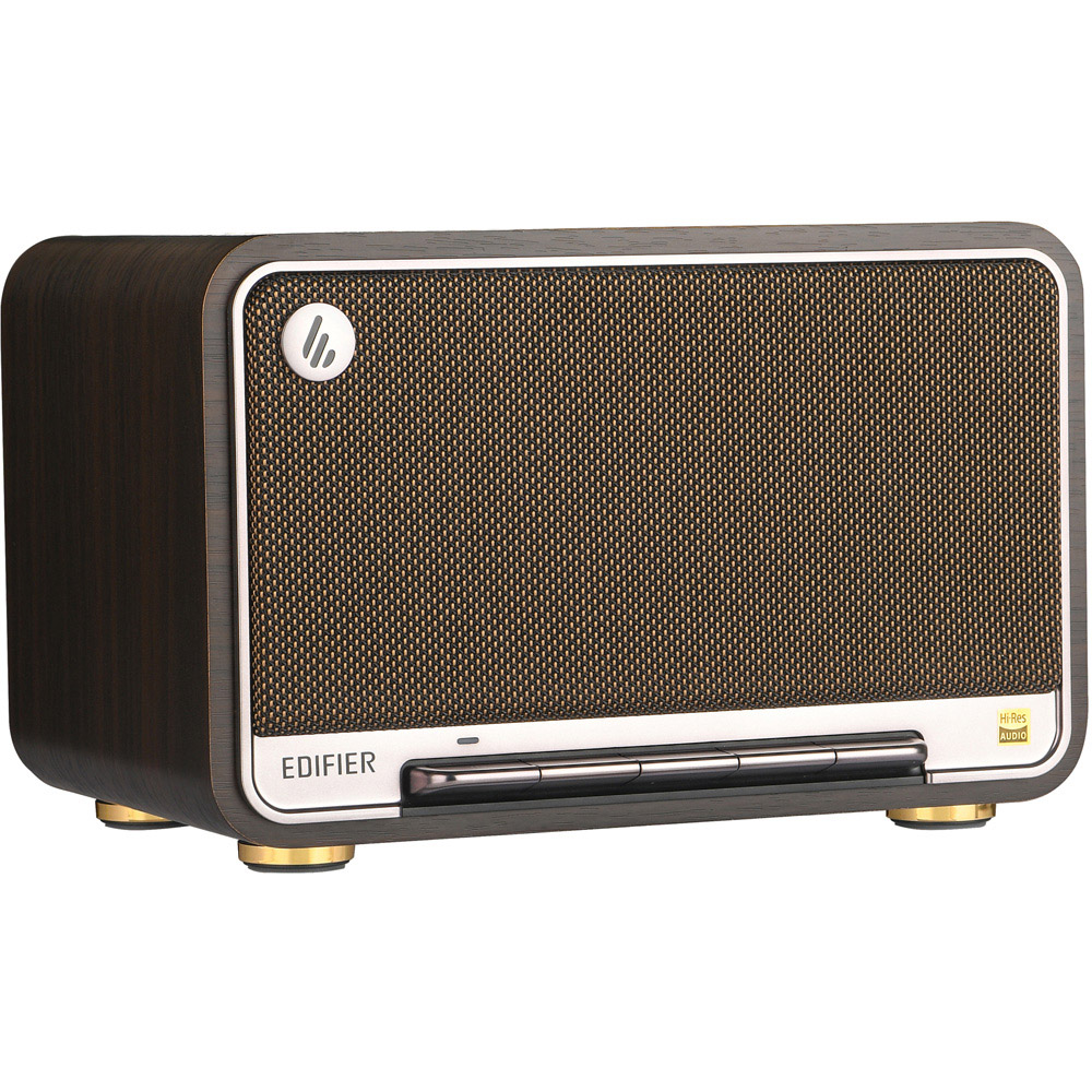 Edifier D32 Black Walnut Bluetooth Tabletop Speaker with Built In Battery 60W Image 3