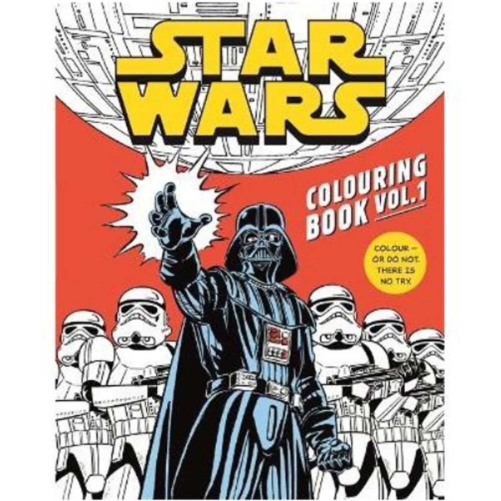 Disney Star Wars Volume 1 Colouring Book Image