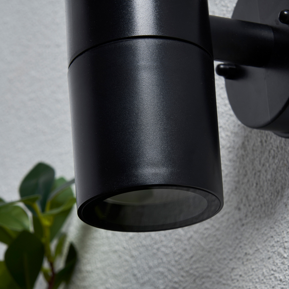 Coast Neso Black Up and Down Twin Wall Light Image 4