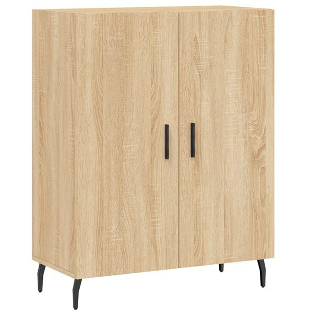 vidaXL 4 Door Sonoma Oak Highboard Image 4
