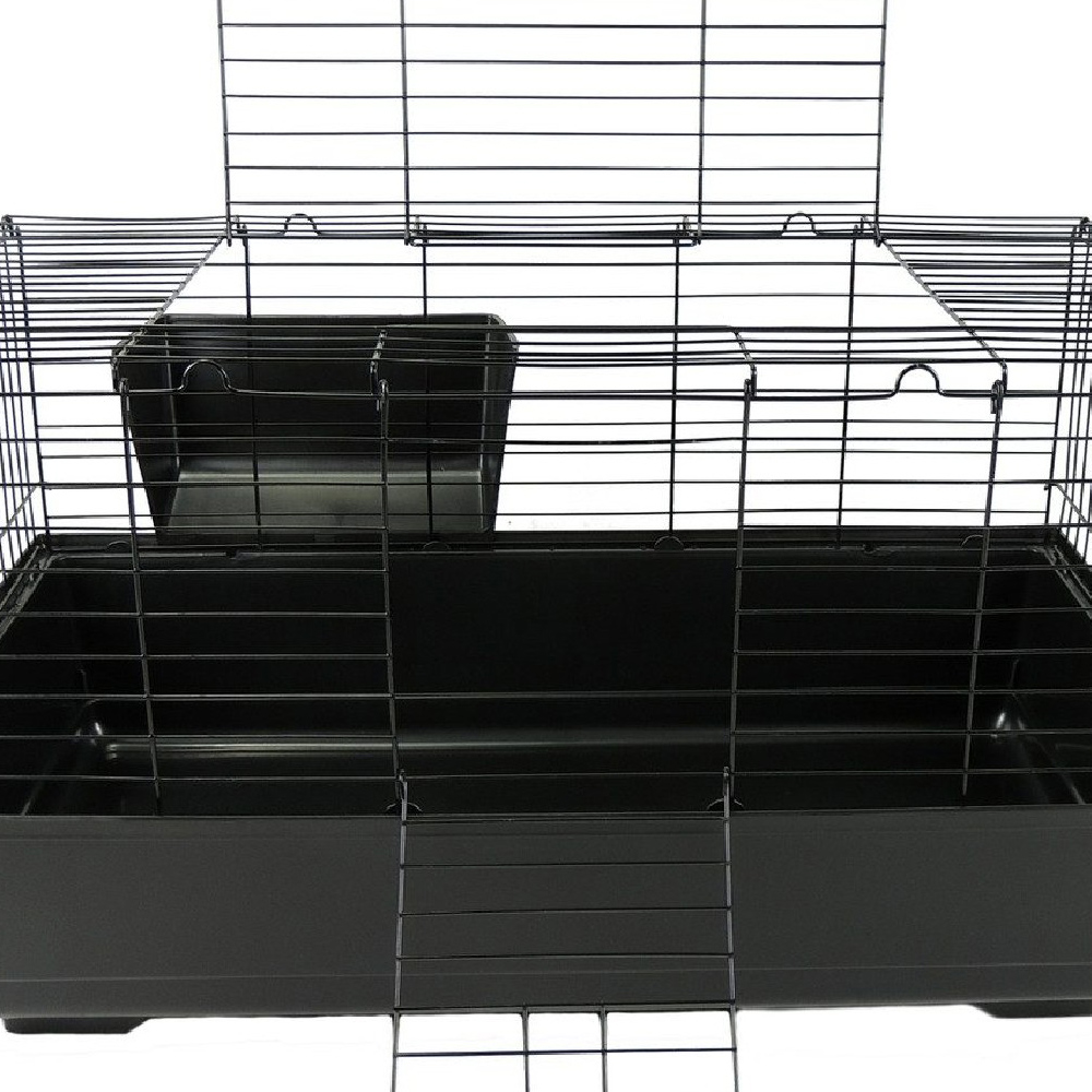 Little Friends Black Rabbit Cage Image 2