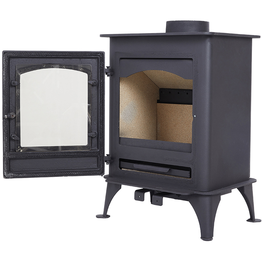 Living and Home Freestanding High Efficiency Wood Burning Stove Fireplace 5W Image 3