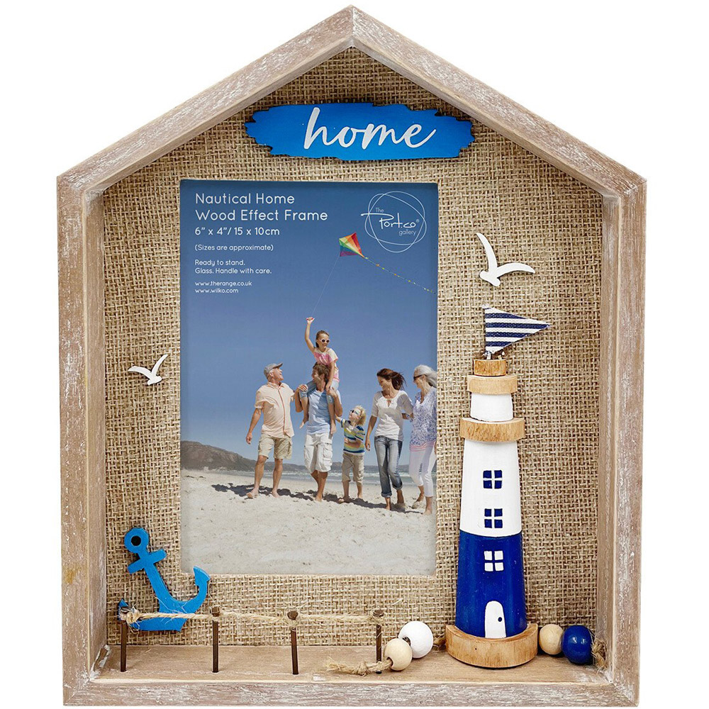 Nautical Home Wood Effect Frame Image 1