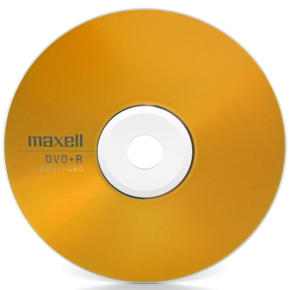 Maxell DVD+R 4.7GB 16X 120 Minutes Video Blank Disc 50 Pack Spindle Image 2