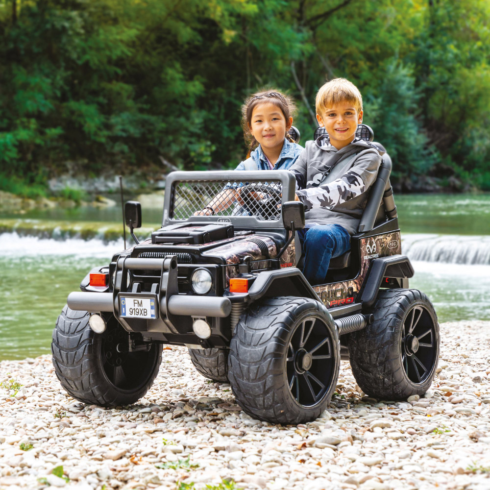 PEG Gaucho Pro Real Tree Kids Electric Ride-On Off-Road Vehicle Camo 24V Image 2