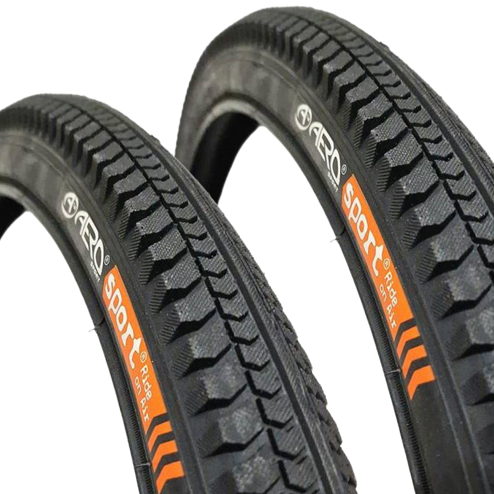 Aero Sport All Weather 57-622 MTB Bike Tyre 29 x 2.125 inch 2 Pack Image 1