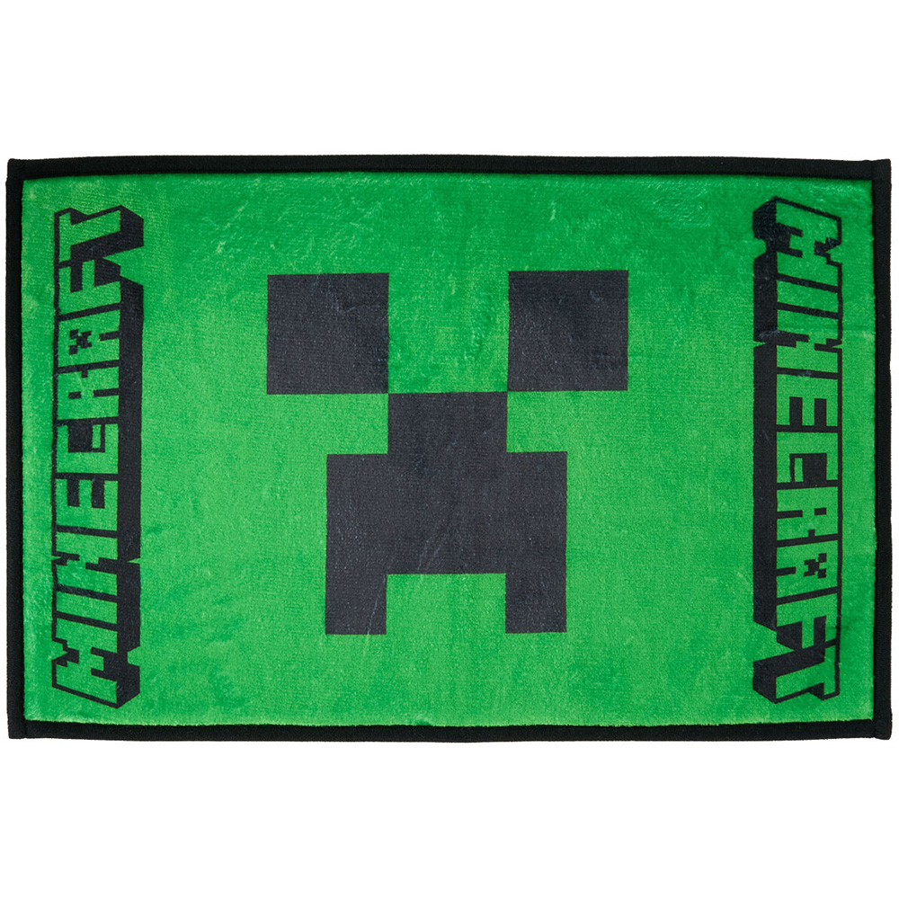 Minecraft Floor Mat Green Image 1