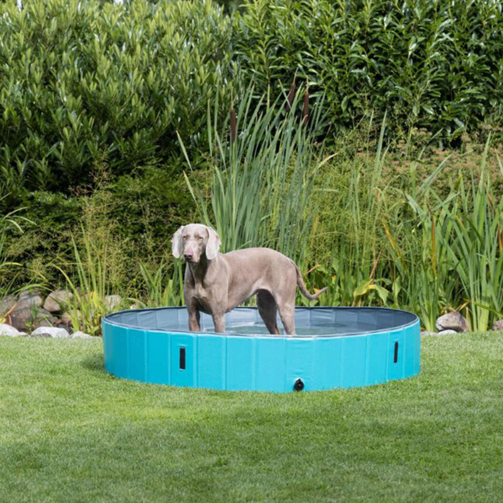 Trixie 120 x 30cm Petrol Grey Dog Pool Image 8