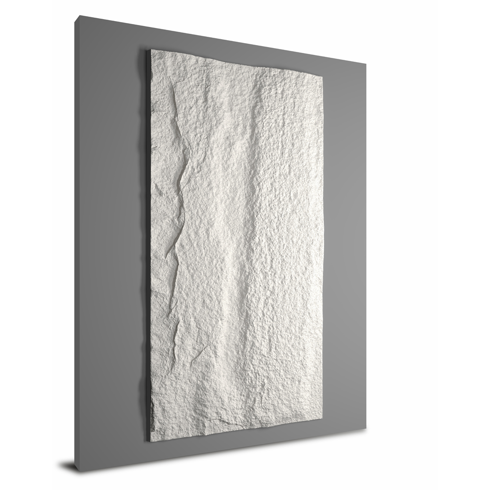 Shh Acoustics Stone Effect 2 Off White PU Wall Panel 2 Pack Image 2