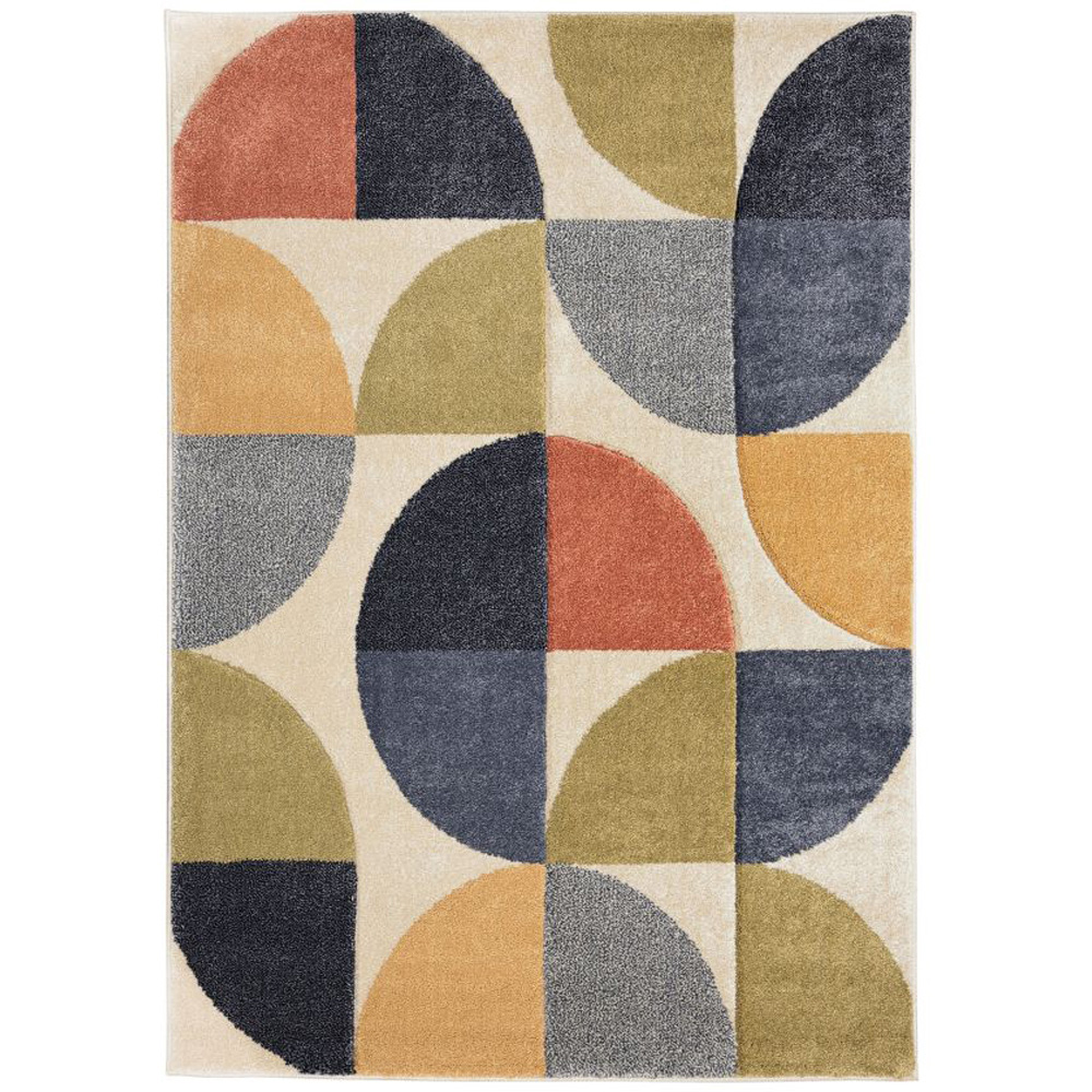 Homemaker Newport Multicolour Abstract Rug 120 x 170cm Image 2