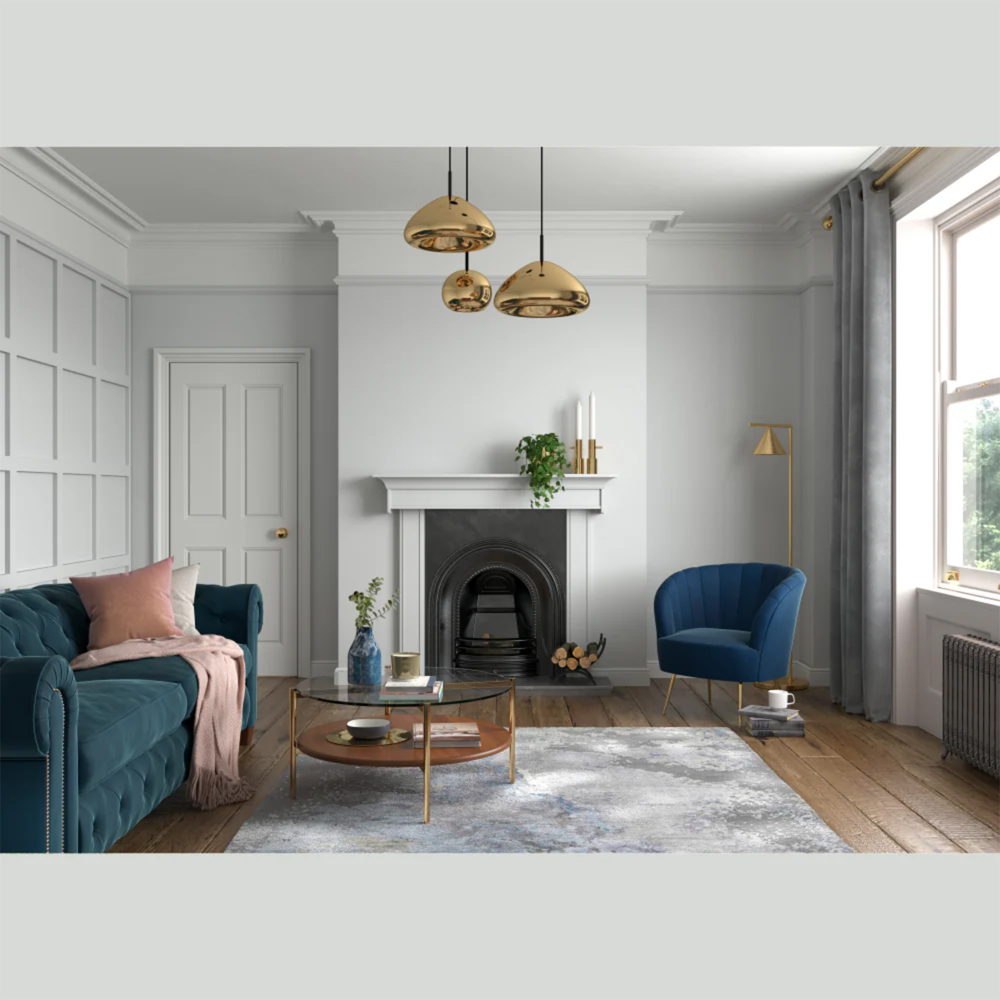Dulux Heritage Walls and Ceilings Turtledove Grey Velvet Matt Emulsion Paint 1L Image 4