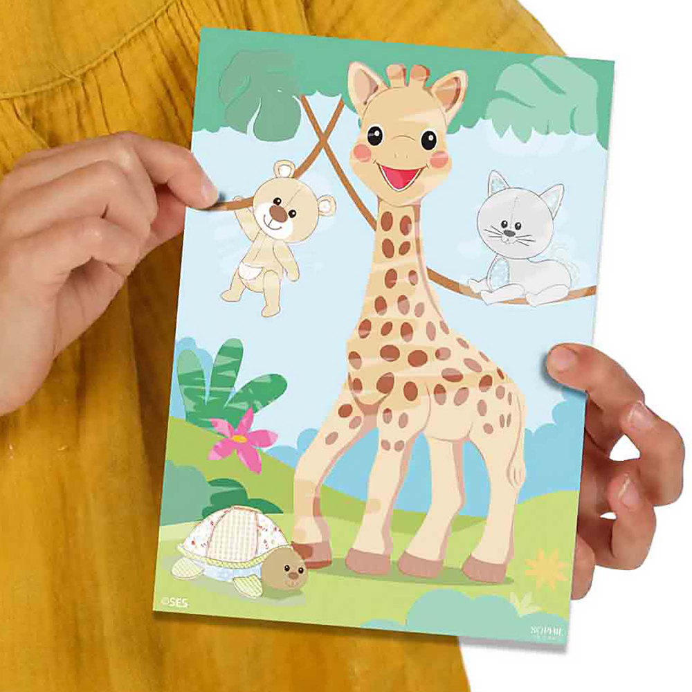 SES Creative Sophie La Girafe Colouring with Water Activity Set Image 3