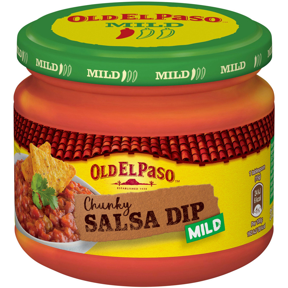 Old El Paso Chunky Salsa Dip Mild 312g Image