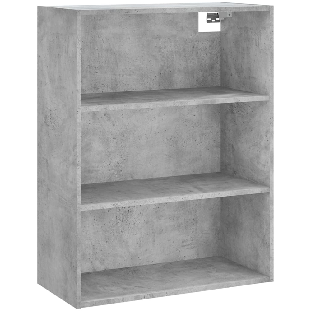 vidaXL 3 Drawer 3 Shelf Grey Sonoma Tall Highboard Image 5