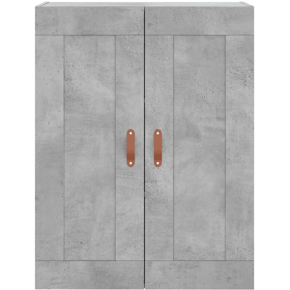 vidaXL 4 Door Concrete Grey Highboard Image 6