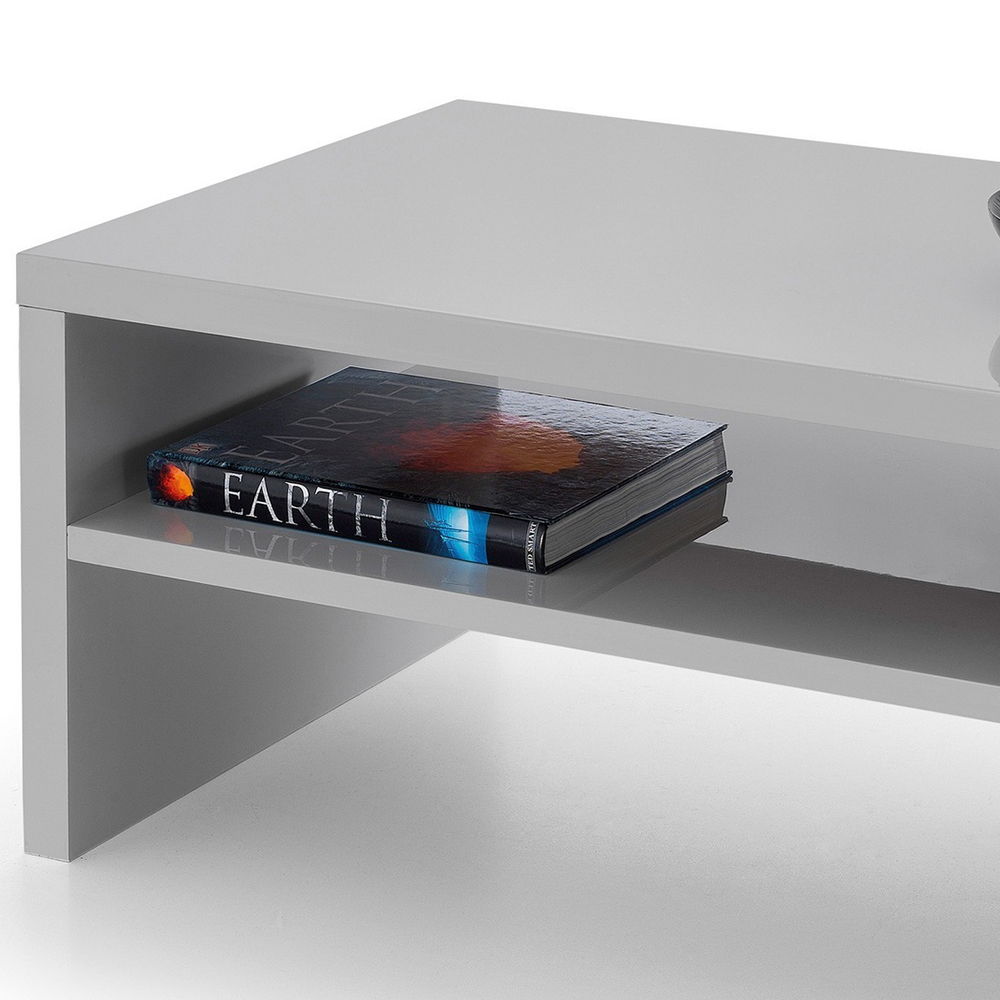 Julian Bowen Metro Grey Rectangle Coffee Table Image 3