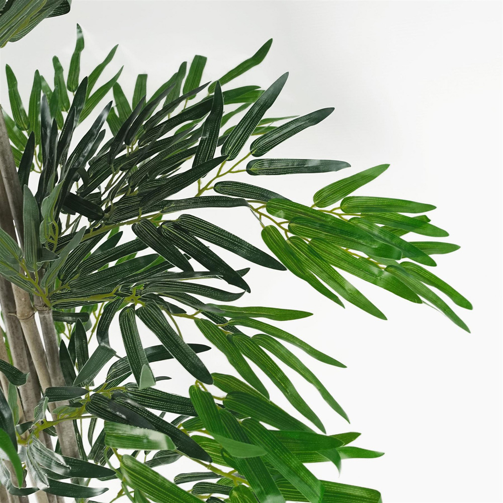 Leaf Green Bamboo Artificial Plant in Pot 6ft Image 2