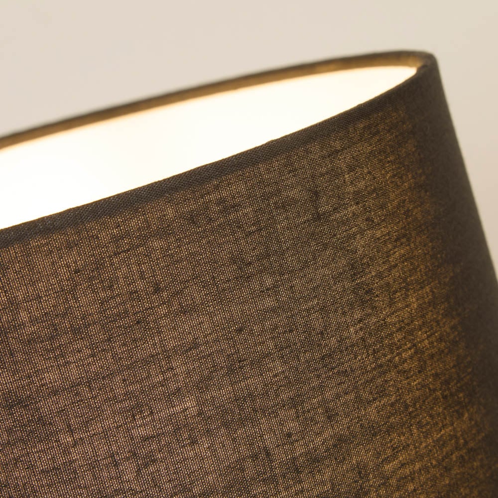 Lighting Collection Ezra Black and Gold Touch Lamp Image 4