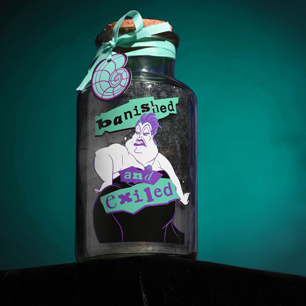 Disney Halloween Ursula Light Up Jar Image 2