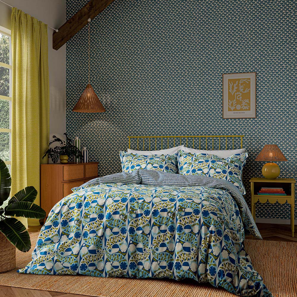 Scion Twist and Turn Single Indigo Duvet Set Image 6
