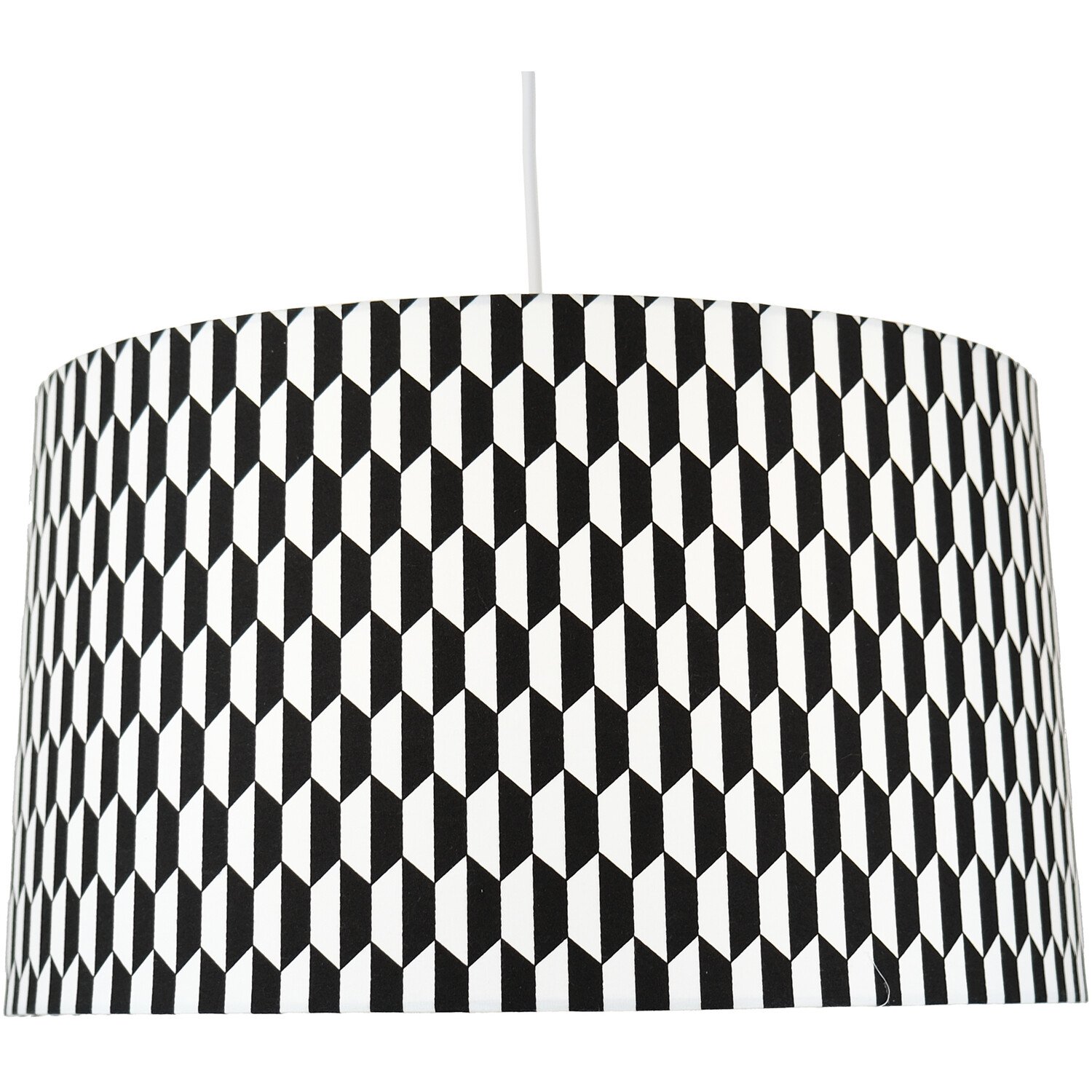 Kavi Geometric Shade Black and White Image 5
