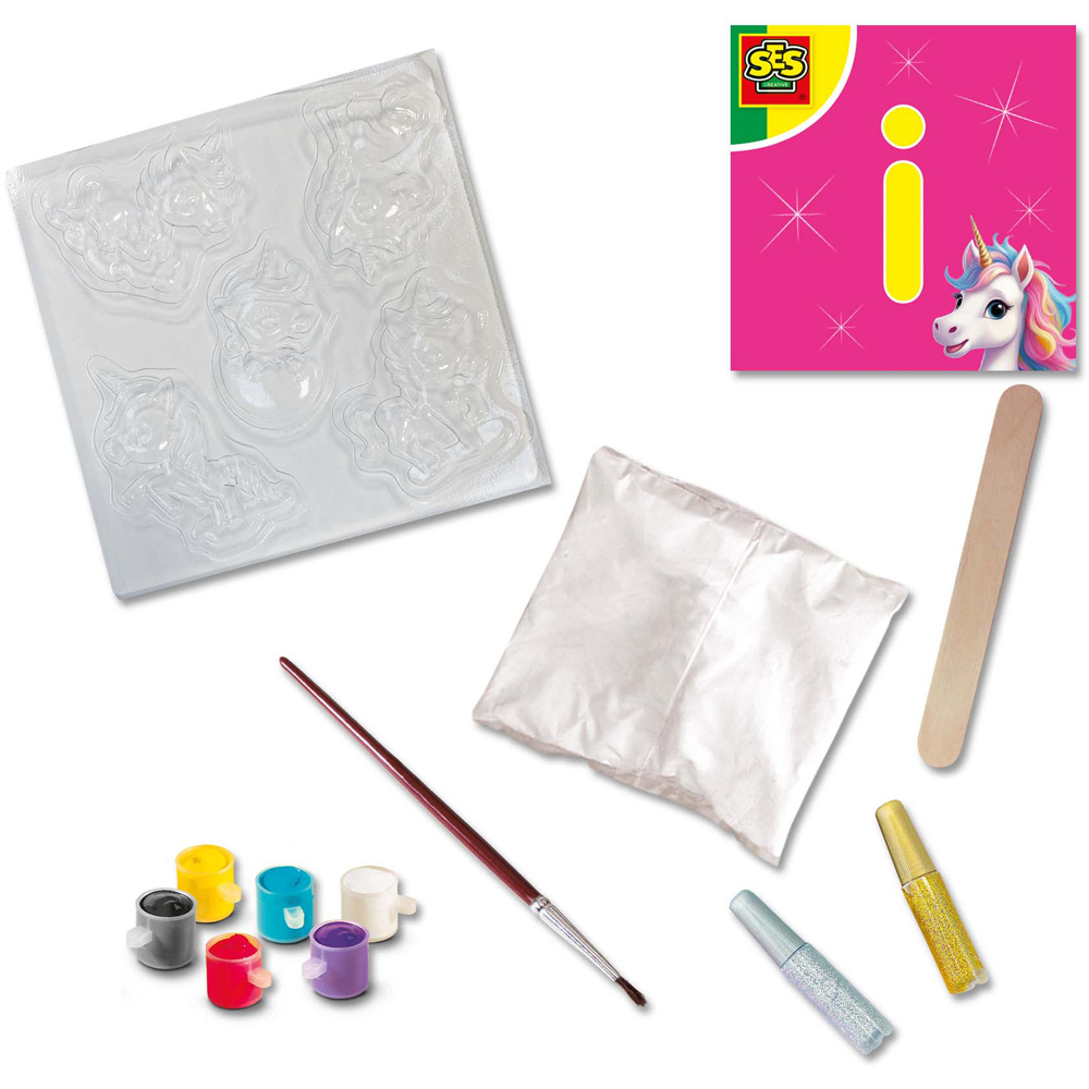 SES Creative Unicorn Casting and Painting Kit Image 2