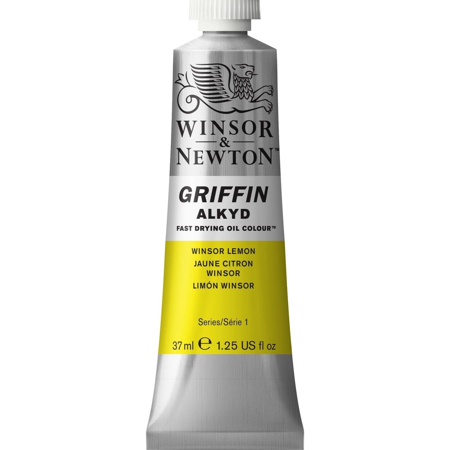 Winsor and Newton Griffin Alkyd Oil Colour - Winsor Lemon Image 1
