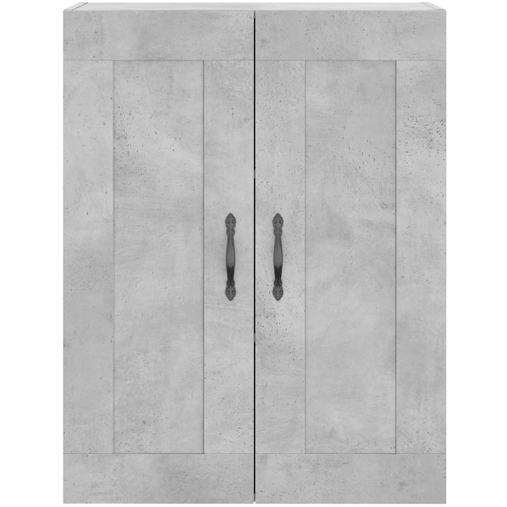 vidaXL 2 Door Concrete Grey Wall Mounted Cabinet Image 6