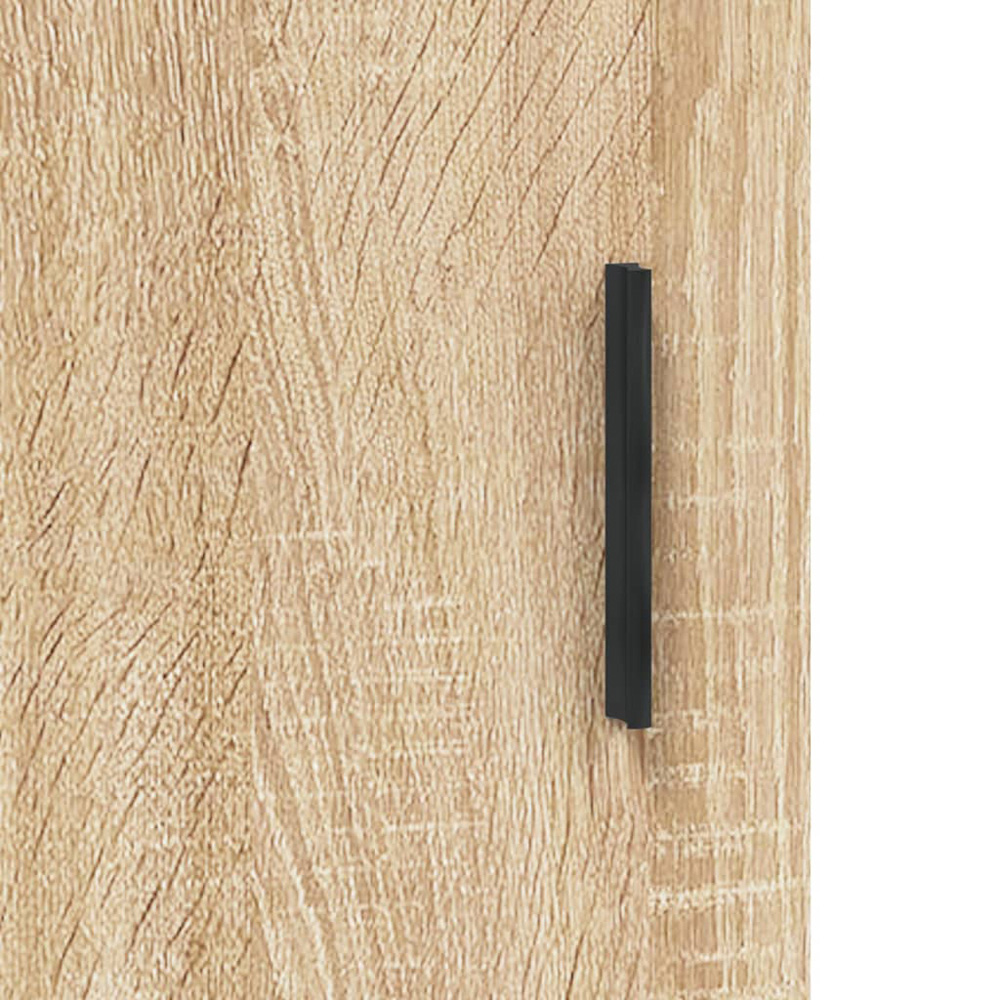 vidaXL 2 Door Sonoma Oak Wall Mounted Cabinet Set of 2 Image 8