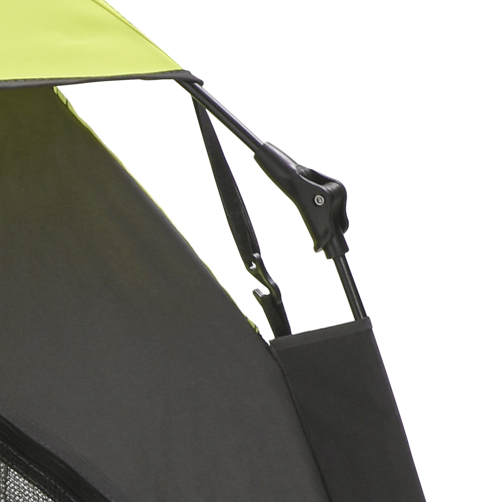 PawHut Foldable Green Pet Tent with Waterproof Oxford Cloth Carry Bag Image 3