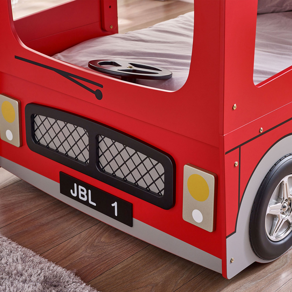 Julian Bowen London Red Bus Bunk Bed Image 5