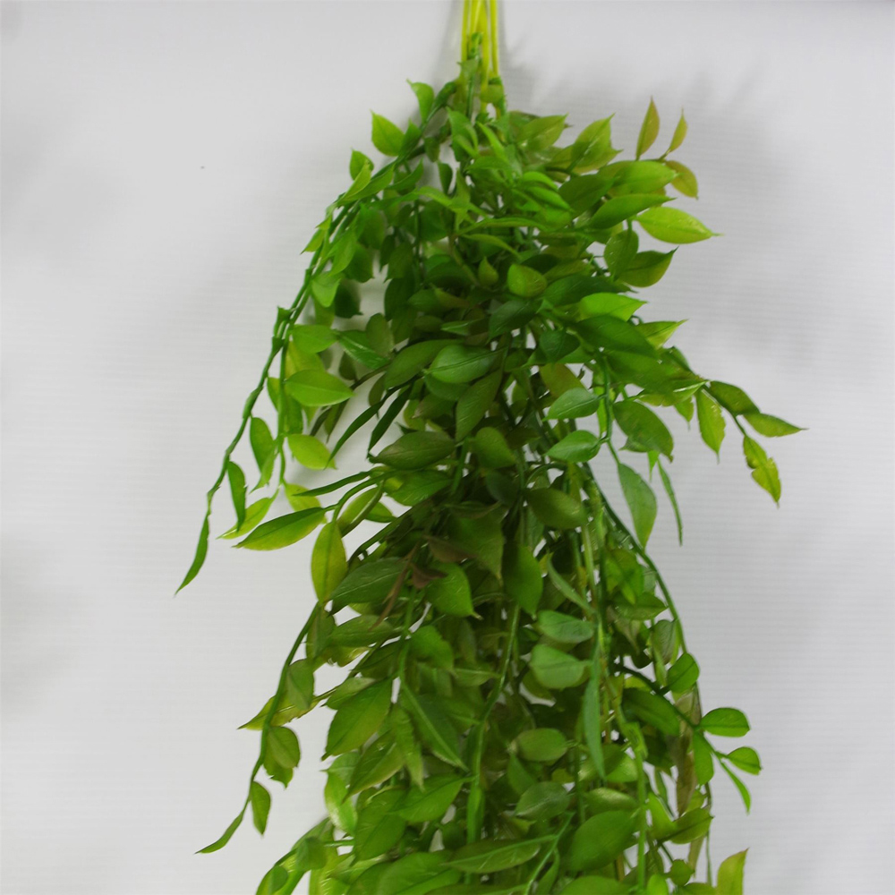 Leaf Dark Green Pearls Fern Artificial Hanging Plant 3.2ft Image 3