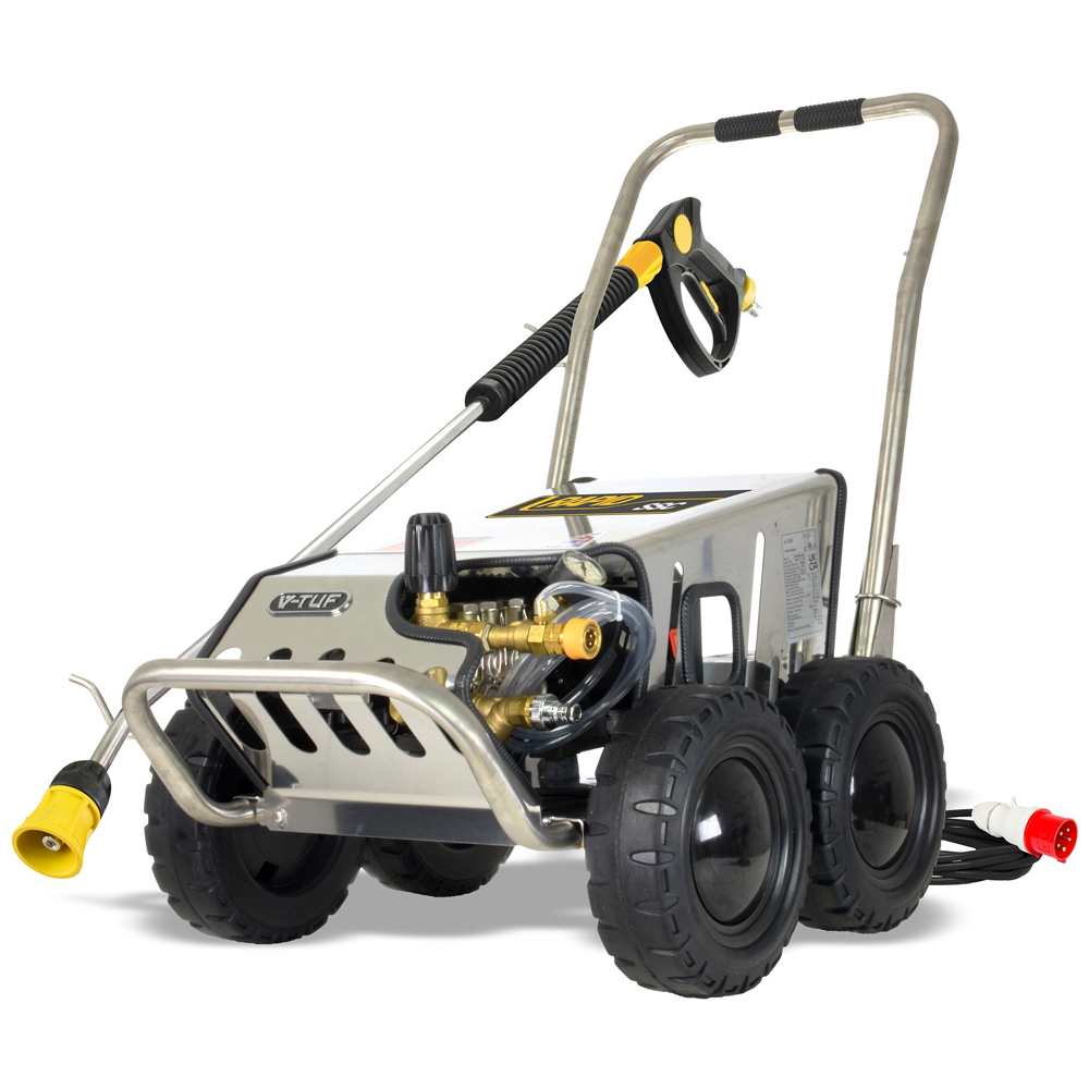 V-TUF Heavy Industrial Mobile Cold Pressure Washer 150Bar Image 1