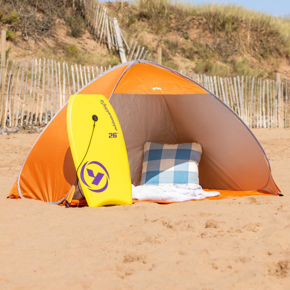 Yello 1.5m x 90cm Orange Pop-Up UV Beach Tent Image 7