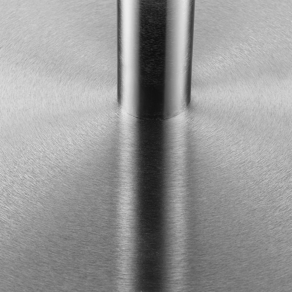 Julian Bowen Milan 4 Seater Round Glass Pedestal Table Image 6