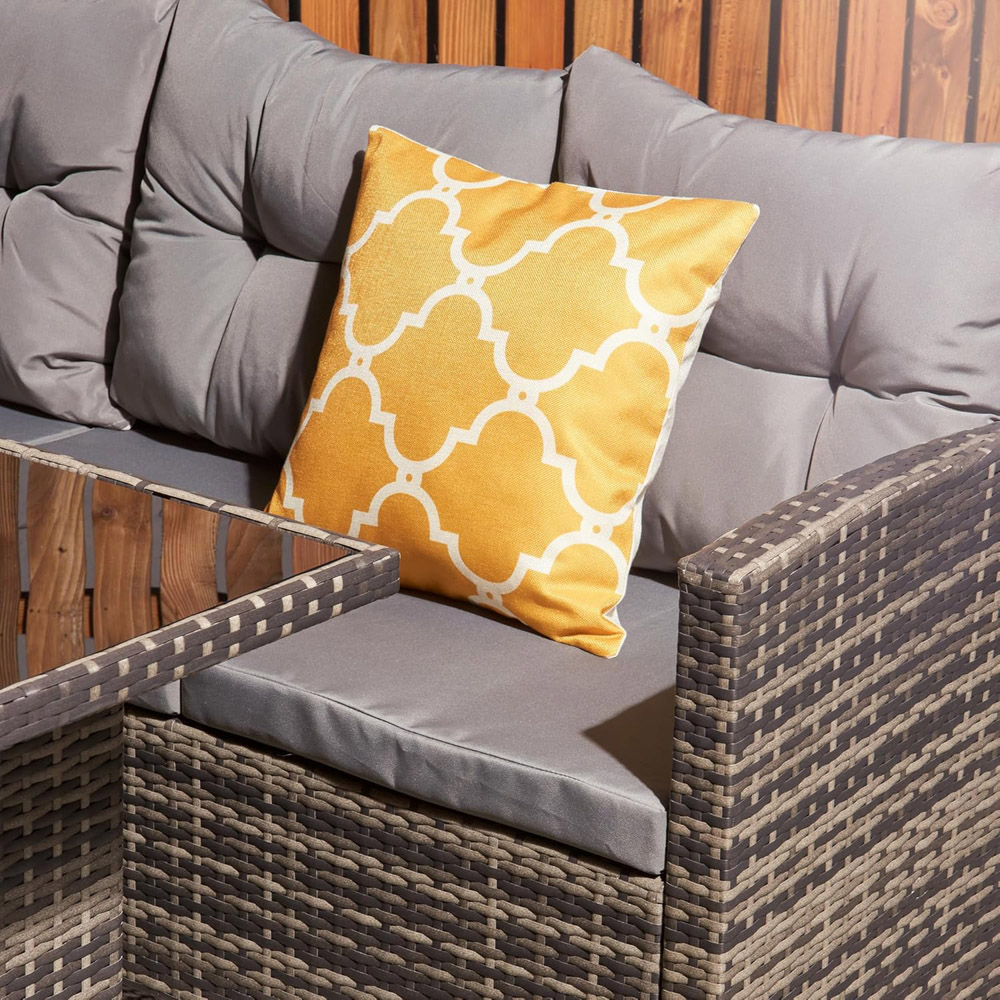 Home Treats 9 Seater L Shape Rattan Corner Sofa Set Image 4