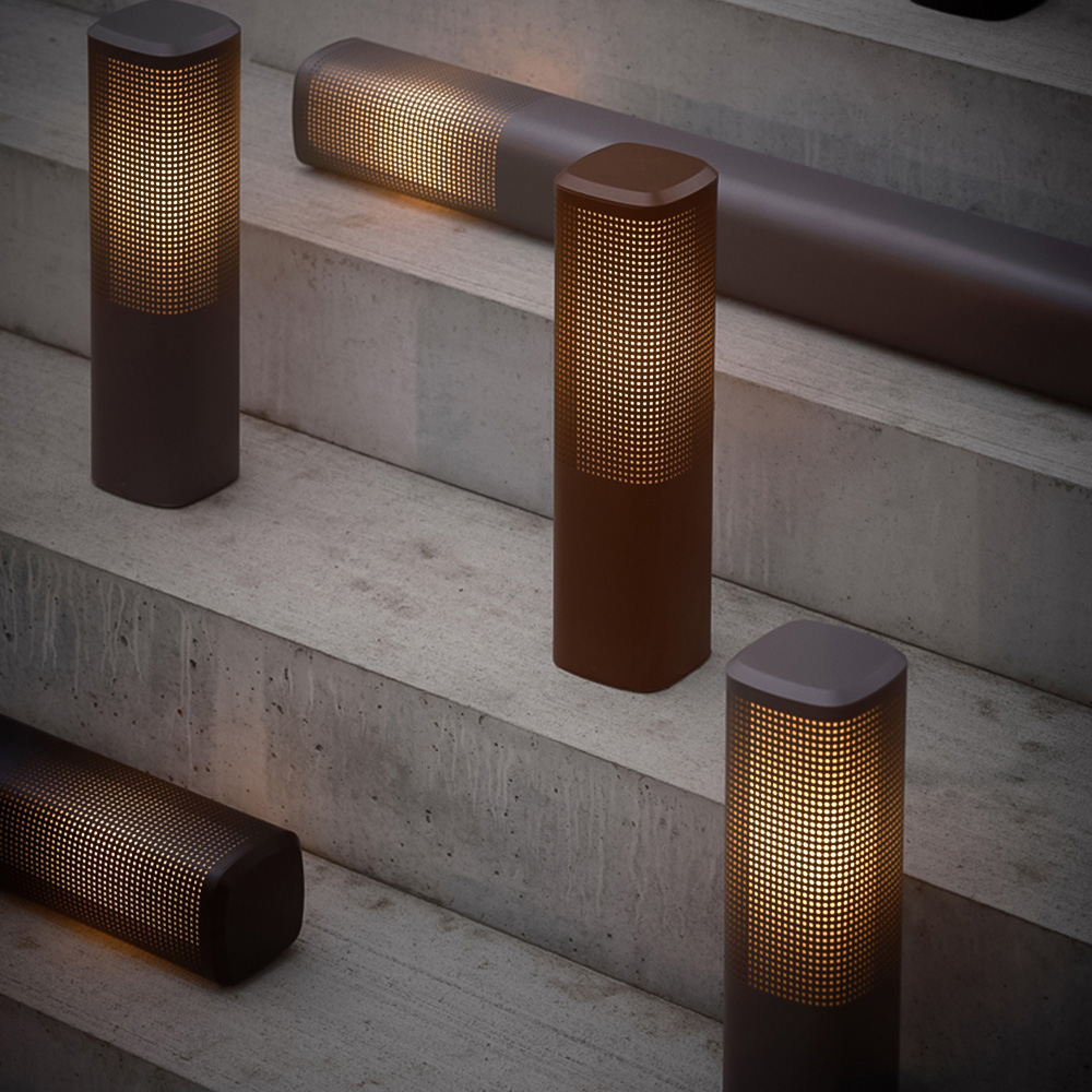 Nordlux Sidara 95 Seaside Brown Metallic Garden Light Image 2
