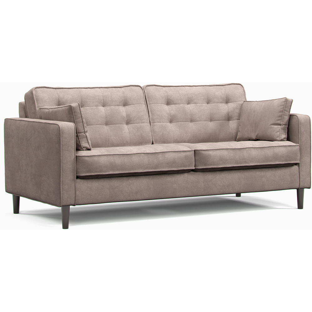 Eden 5 Seater Pewter Chenille Sofa Suite Image 3