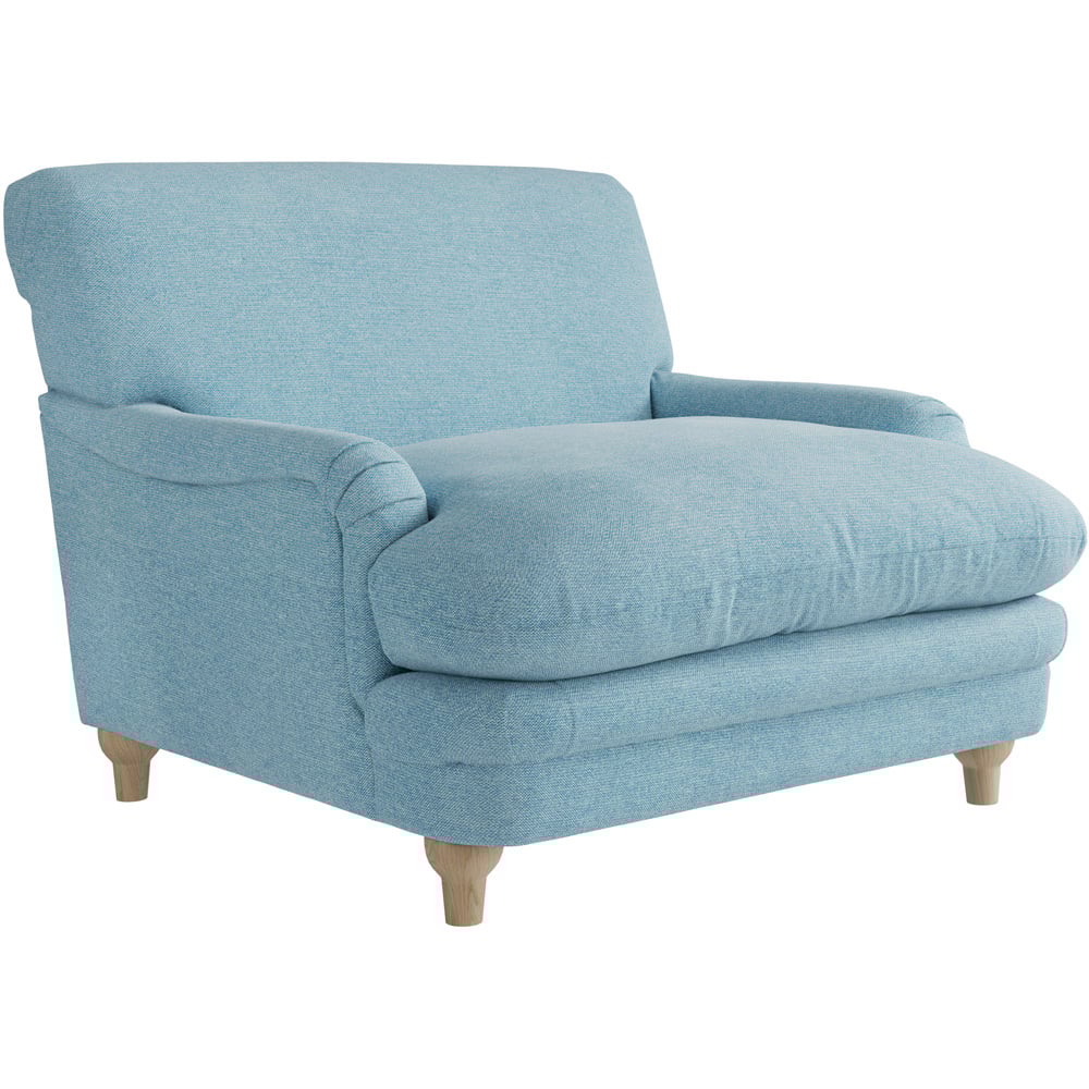 Plumpton Duck Egg Blue Weave Chair Image 2