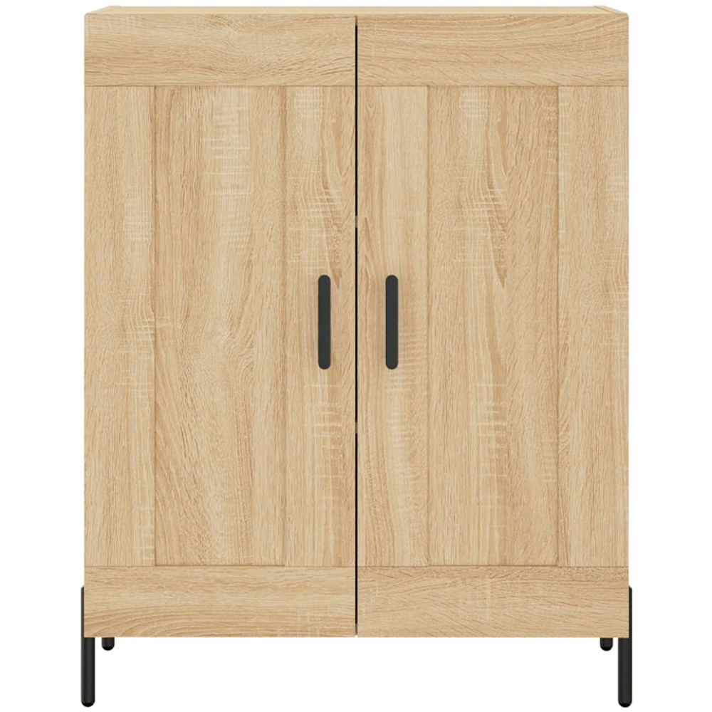 vidaXL 4 Door Sonoma Oak Highboard Image 8