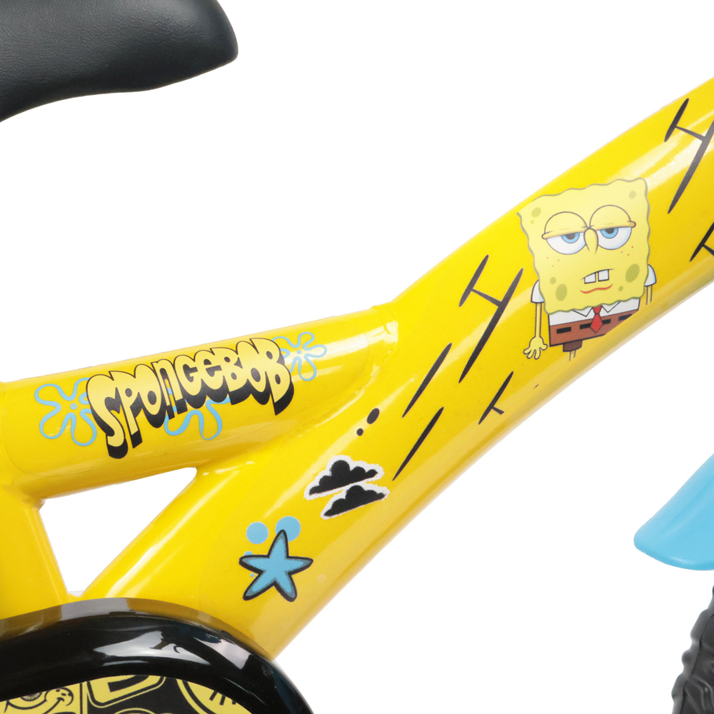 Denver Paramount SpongeBob SquarePants 12 inch Kids Bicycle with Training Wheels Image 4