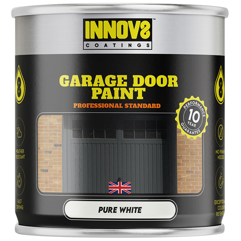 Innov8 Coatings Garage Door Paint 750ml Pure White Image 2