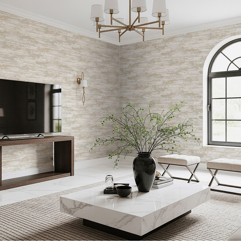 Belgravia Decor Oakah Ivory Wallpaper Image 3