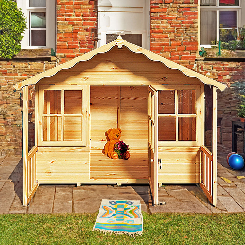 Shire 6 x 4ft Pixie Playhouse Shed Image 6