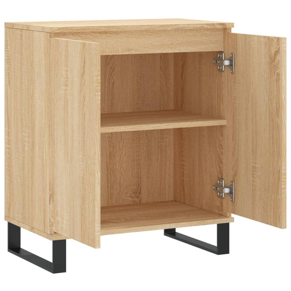vidaXL 2 Door Sonoma Oak Sideboard Image 6