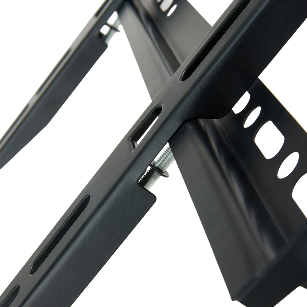 Living and Home 26-55 inch Black Wall Mounted Metal TV Monitor Bracket 46cm Image 5
