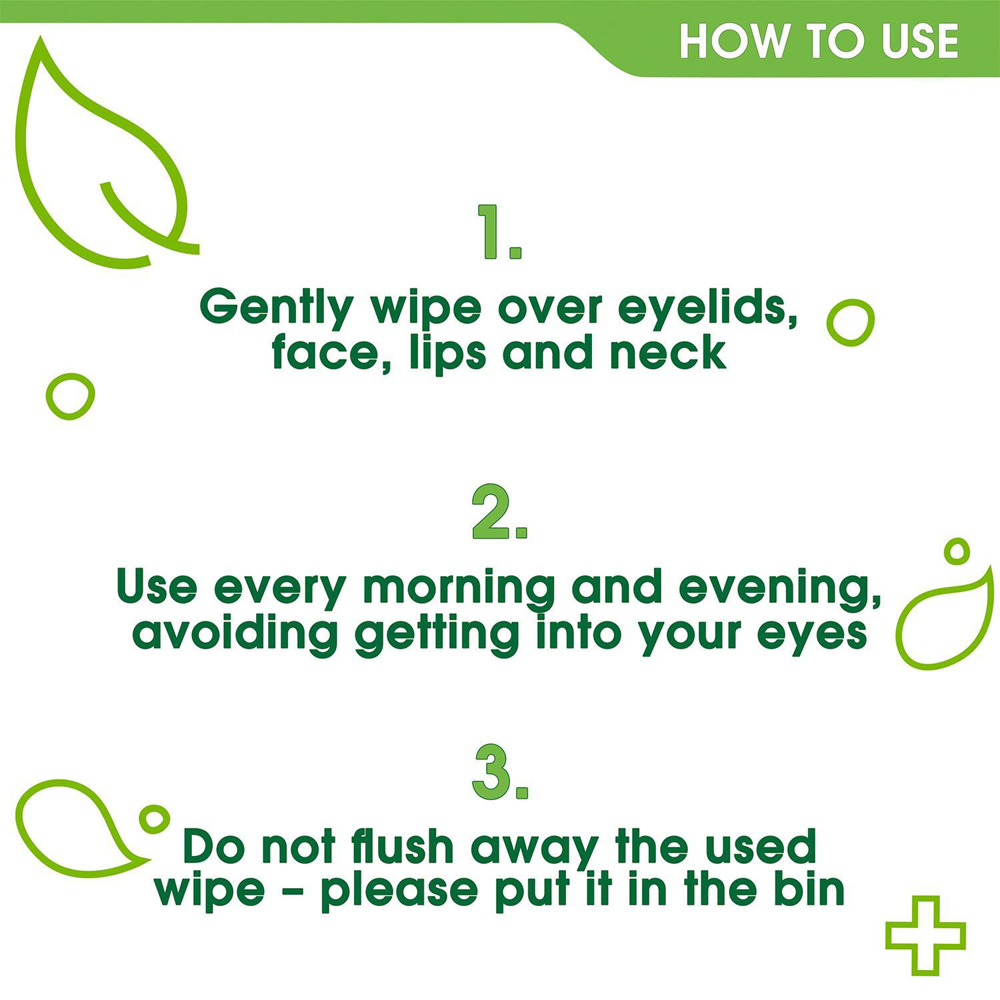 Simple Kind to Skin Double Sided Cleansing Biodegradable Facial Wipes 2 Pack Image 7