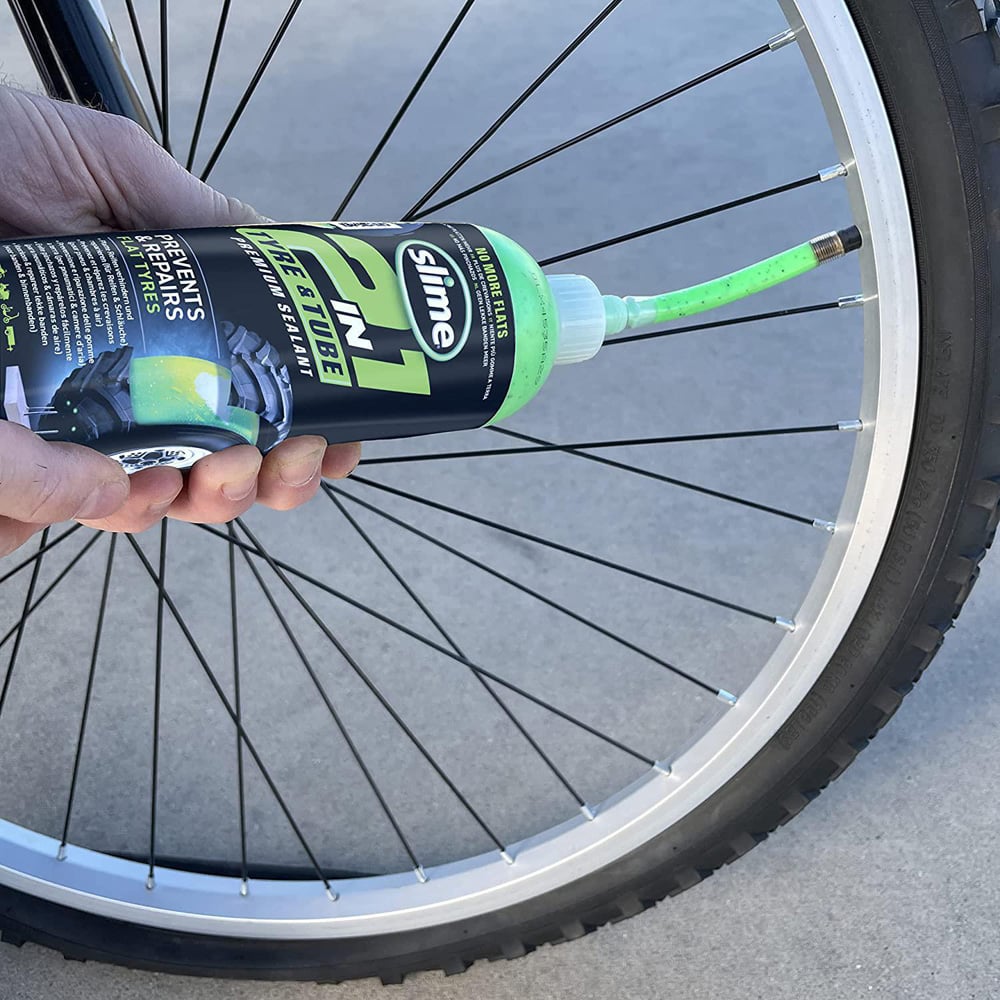 Slime 2-in-1 Premium Tyre and Tube Sealant 473ml Image 3