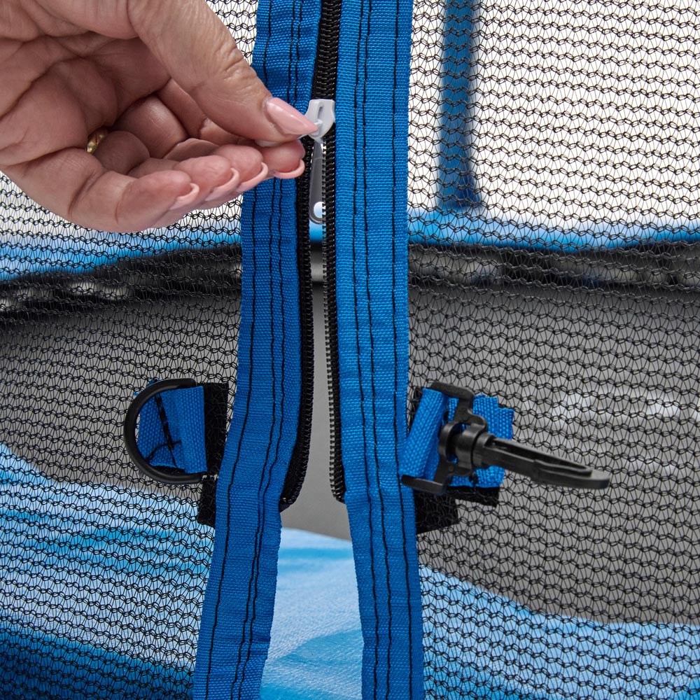 Plum Play Blue 6ft Springsafe Trampoline with Enclosure Image 5