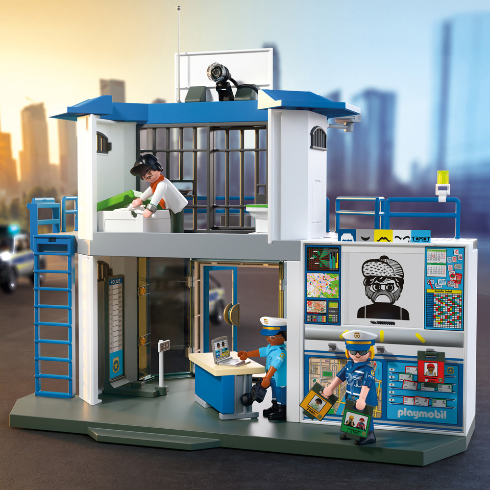 Playmobil Police Station with Investigation Room Playset Image 10